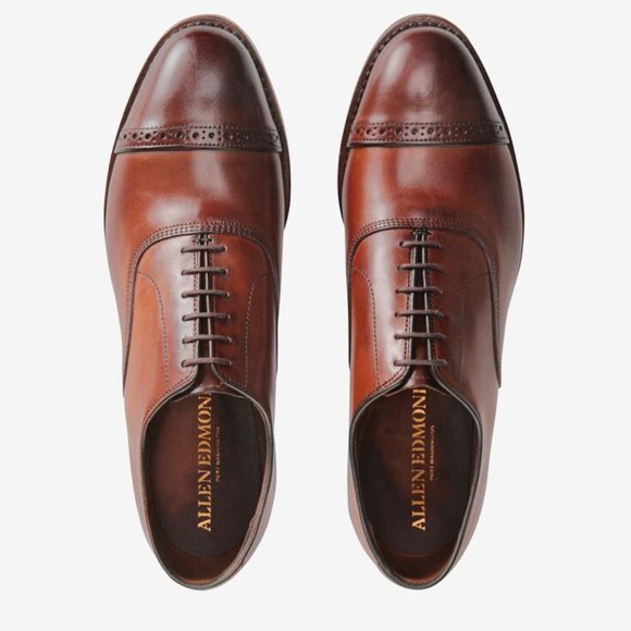 Allen Edmonds Dark Chili Fifth Avenue 9.5 EEE